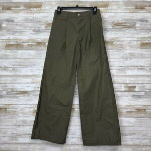 Levi’s Wide Leg High Rise Women’s Trouser Pants in Green size 26